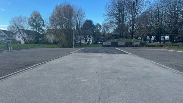 Wohnmobile können kommen – Erweiterung des Stellplatzes beendet