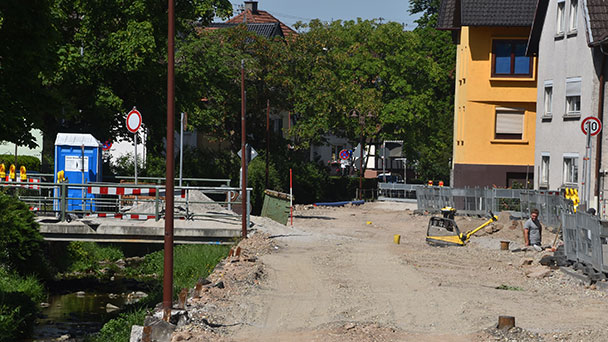 Sanierung Yburgstraße im Zeitplan – Arbeiten am zweiten Bauabschnitt bis Ende November geplant