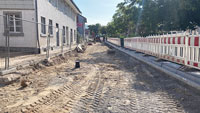 In Steinbach wird geschafft – Abschluss Sanierung Yburgstraße Mitte Oktober 