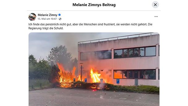 SPD Baden-Baden fordert Rücktritt von AfD-Ortschaftsrätin Zimny – „Rechtfertigt Brandanschlag auf Asylunterkunft“