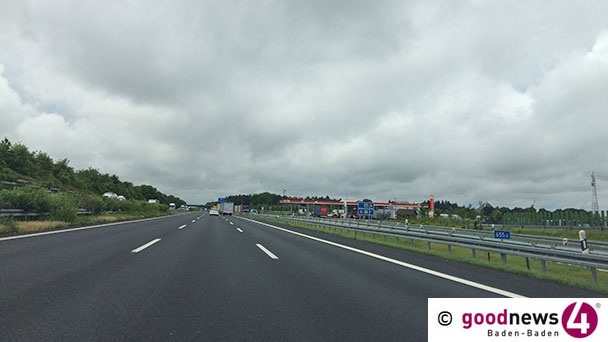 Verkehrsrowdy auf der Autobahn bei Baden-Baden – „Dichtes Auffahren und Tätigen der Lichthupe“ – Zeugen gesucht
