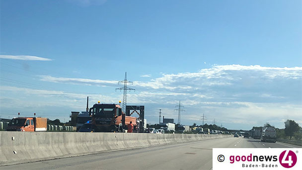 Dauerstau am Freitag von 13 bis 20 Uhr auf der A5 – Unfallserie, Vollsperrung und mehrere Schwerverletzte 