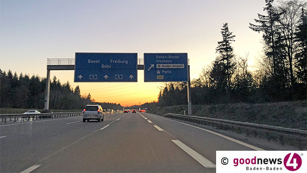 Wildwestmethoden auf der Autobahn bei Baden-Baden – Attacke auf 75-jährigen 