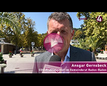 CDU-Fraktionschef Ansgar Gernsbeck im goodnews4-Sommergespräch