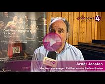 Arndt Joosten zur weltweiten Bedeutung der Carl Flesch Akademie in Baden-Baden