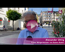 Bürgermeister Uhlig zu Weltlage und Bauprojekten in Baden-Baden 