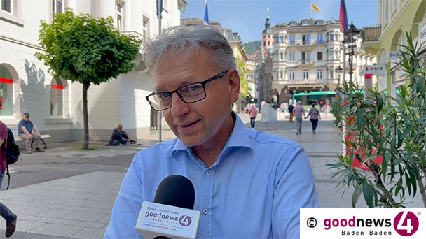 Bürgermeister Uhlig zu Weltlage und Bauprojekten in Baden-Baden – „Lieferengpässe, Materialknappheit“ – Zum fehlenden Haushalt: „Keine Probleme“