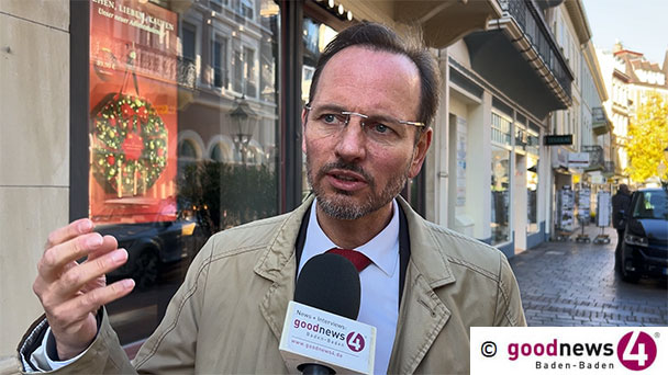 Alexander Wieland zum Bürokratieabbau in Baden-Baden – „Dann soll jeder Blinklichter anbringen, wie er möchte“ – Zum Hindenburgplatz: „Der Berater von Herrn Wagener wird da sein und sein Konzept vorstellen“