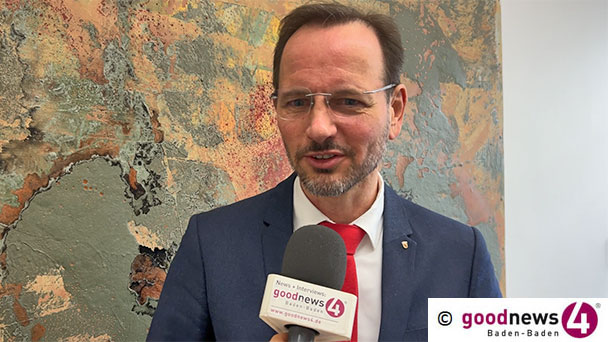 Bürgermeister Alexander Wieland blickt für Baden-Baden optimistisch ins neue Jahr – „Thema Zwangsverwaltung sehe ich gar nicht“