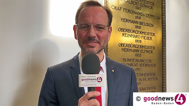Neujahrsgruß an die Baden-Badener – Bürgermeister Alexander Wieland: „Wir haben auch Glück gehabt“