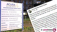 Baden-Badener Acura-Klinken zitieren Essener Uniklinik-Chefarzt – „Es muss Schluss sein mit dem Covid-19-Alarmismus“