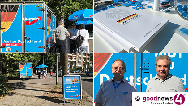 AfD macht in Baden-Baden mobil – Start in den Landtagswahlkampf 2021 – Infostände in ganz Baden-Württemberg