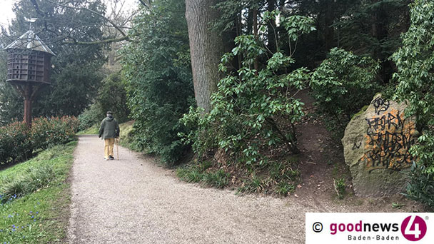 Vandalismus in der Lichtentaler Allee – Historischer Schillerstein stark beschädigt