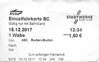 Baden-Badener SPD-Fraktion und BBL-Fahrgäste dürfen weiter träumen – Stadtrat Werner Schmoll wunderte sich über günstiges Bus-Ticket