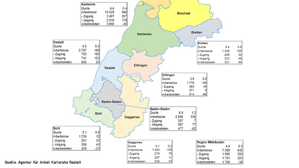Höchste Arbeitslosenquote in Baden-Baden – Einseitige Baupolitik rächt sich