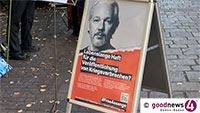 146. Assange-Mahnwache in Baden-Baden – Noch 11 Tage bis zur Anhörung in London