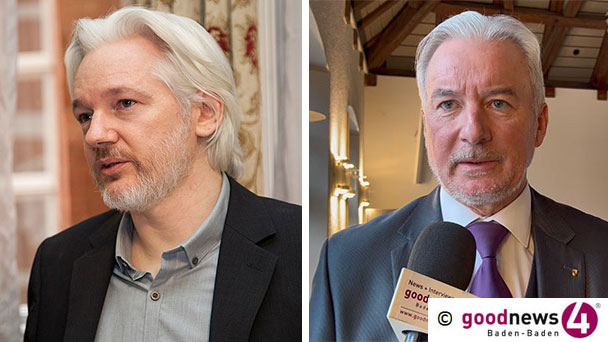 Baden-Badener OB Späth zu goodnews4-Anfrage – „Ehrenbürgerwürde für Julian Assange kommt nicht in Frage“ Baden-Badener OB Späth zu goodnews4-Anfrage – „Ehrenbürgerwürde für Julian Assange kommt nicht in Frage“
