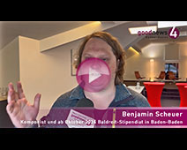 Baden-Badener Baldreit-Stipendiat Benjamin Scheuer erzählt aus dem Komponisten-Leben