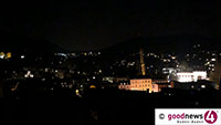 Es sieht nicht gut aus auf der Uhr – Earth Hour 2023 auch in Baden-Baden 