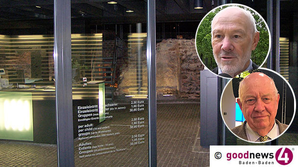 Römische Badruinen in Baden-Baden bleiben „Schmuddelecke“ – FBB-Stadtrat Niedermeyer bedauert Untätigkeit – „Äußerungen von OB Mergen geduldig verfolgt“