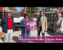 Zwei neue Attraktionen in Baden-Baden