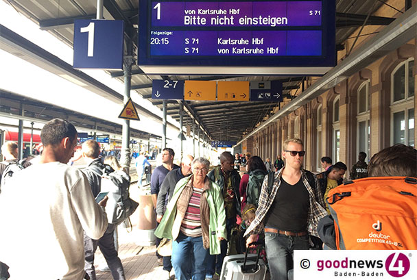 Aggressionen im Bahnhof Baden-Baden - Afghanische Staatsangehörige traten Bahnmitarbeiter in den Rücken - Polizist Brille aus dem Gesicht geschlagen Aggressionen im Bahnhof Baden-Baden - Afghanische Staatsangehörige traten Bahnmitarbeiter in den Rücken - Polizist Brille aus dem Gesicht geschlagen