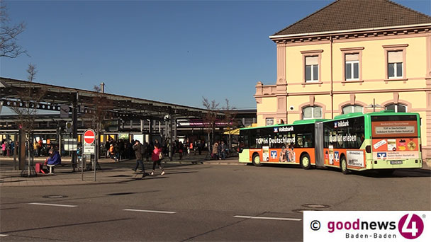 Ausnahmezustand am Baden-Badener Bahnhof – Mann fügte sich selbst Verletzungen zu