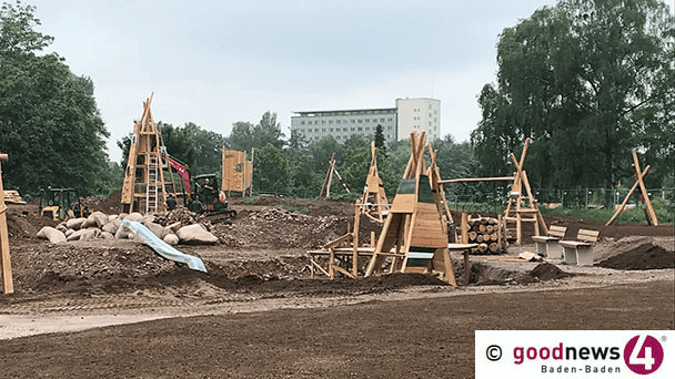 Wörthböschelpark kaum wiederzuerkennen – Umfangreiche Arbeiten auf Hochtouren