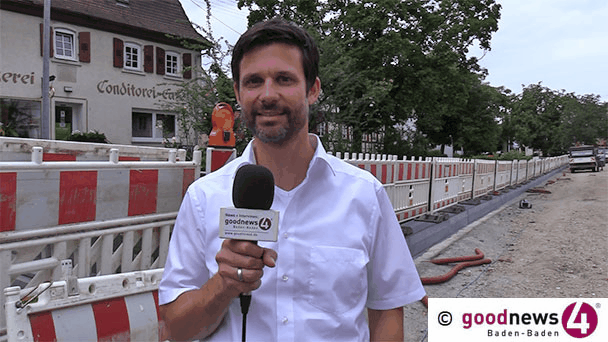HEUTE GENAU VOR EINEM JAHR: Wer kennt die Zahl der Baustellen in Baden-Baden? – Björn Käckell: „Also ich würde einfach mal schätzen“ – Baustellenrundfahrt gestern ohne Baubürgermeister