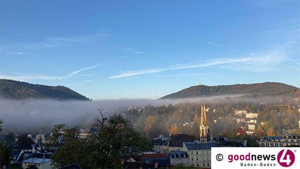Kein Oktober-Wärmerekord in Baden-Baden – Meteorologe Andreas Pfaffenzeller: „Das ist lange her, es war am 4. Oktober 1966“ 