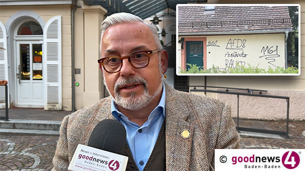 SPD-Stadtrat Sven Bohnert reagiert auf ausländerfeindliche Schmierereien in Baden-Baden – Unterstellt AfD „ausdrücklich“ keine Beteiligung – „Aber Botschaft kommt nicht aus dem Nichts“