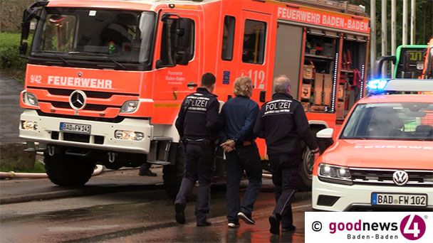 Versuchte Sprengstoffexplosion und Mordversuch – Staatsanwaltschaft Baden-Baden ermittelt – goodnews4-VIDEO zum Brand in der Lichtentaler Straße – Anwohner hat sich "ein Stück weit abgeseilt und ist gesprungen"