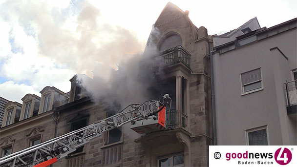 Feuer in Baden-Baden – Haftbefehl wegen versuchten Mordes, versuchter  Sprengstoffexplosion und schwerer Brandstiftung – Verletzte aus Krankenhäusern entlassen