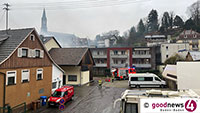 Drei Verletzte bei Brand in Lichtental – 50 Bewohner von Einsatzkräften evakuiert