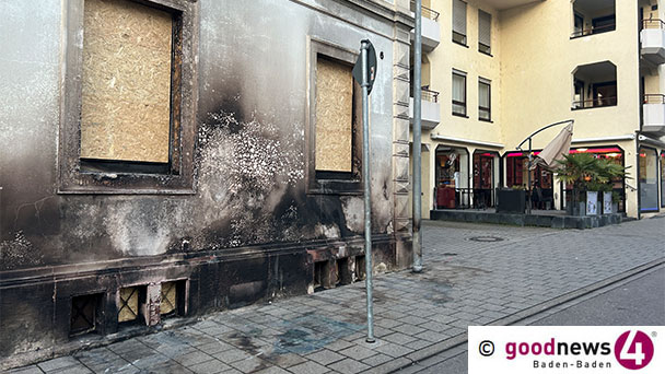 Serie mutmaßlicher Brandstiftungen in Baden-Baden – „Bertholdstraße, Lange Straße, Balger Straße“