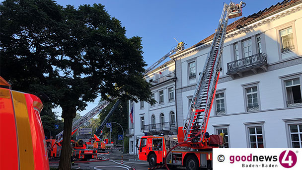 Brandkatastrophe Badischer Hof bleibt ungeklärt – Staatsanwaltschaft Baden-Baden stellt Ermittlungen wegen Brandstiftung ein