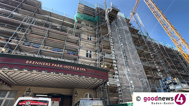 Sanierung Brenners Park-Hotel dauert länger – Schillerstraße weiterhin gesperrt