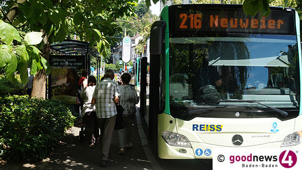 Busfahrten in Baden-Baden sollen billiger werden - Stadtrat Werner Schmoll: „Preisspirale des KVV endlich zu stoppen“- Schreiben an OB Mergen