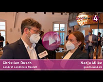 Rastatter Landrat Christian Dusch zur Zukunft mit Dietmar Späth 