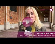 Baden-Badener Landtagsabgeordnete Cornelia von Loga im goodnews4-VIDEO-Interview 