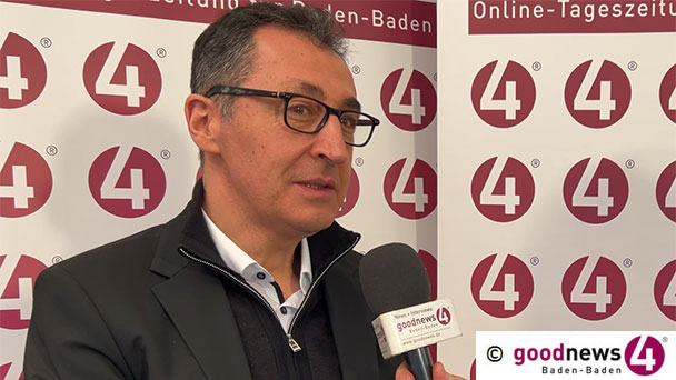 Plädoyer von Cem Özdemir für Baden-Baden als internationale politische Bühne – goodnews4-Wahl-Talk Teil 3 – „Die Aura der Stadt, die tollen Hotels, die Gastronomie, die Freundschaft“
