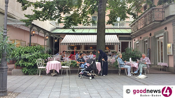 Heute einen sommerlichen Bummel durch Baden-Baden? – Künstliche Intelligenz empfiehlt fünf Straßencafés Heute einen sommerlichen Bummel durch Baden-Baden? – Künstliche Intelligenz empfiehlt fünf Straßencafés