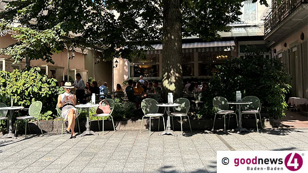 Vornehmes Baden-Baden – Am 24. August 2024 vormittags gegen 11 Uhr im Café König Vornehmes Baden-Baden – Am 24. August 2024 vormittags gegen 11 Uhr im Café König