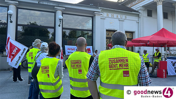 Nach Casino-Streik in Baden-Baden – ver.di und Baden-Württembergische Spielbanken einigen sich – Lohnerhöhung und Friedenspflicht