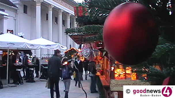 OB Mergen verkauft „außergewöhnliche Schönheit der Sommerhauptstadt“ - Baden-Baden-Memory auf Christkindelsmarkt 