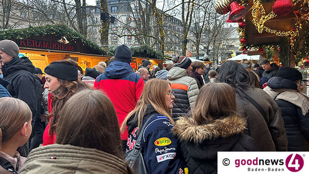 Belastung der Baden-Badener Innenstadt durch Christkindelsmarkt – Rathaus gibt Empfehlungen zur Anreise bei erhöhtem Verkehrsaufkommen