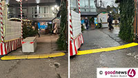 Doch kein „Quatsch“ – Zusätzliche Poller am Christkindelsmarkt in Baden-Baden – Konfusion im Rathaus: „Lücken als absolut unbedenklich eingestuft“