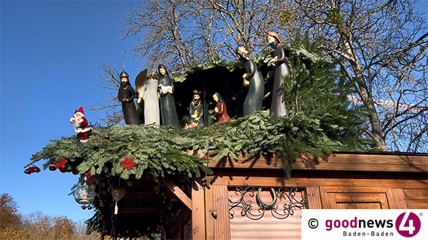 SI Club International Baden-Baden auf dem Christkindelsmarkt – Marlott Wowerath bittet um weihnachtliche Spenden