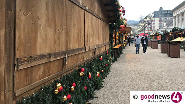 Baden-Badener Weihnachtsmarkt endet heute – Nora Waggershauser belehrt die Landesregierung: „Unsere Maßnahmen zum Schutz der Besucher sowie der Mitwirkenden funktionieren“