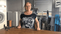 Neues Fachgeschäft in der Lichtentaler Straße – Klara Ross freut sich auf Kunden in ihrer Wäscherei und Büglerei 